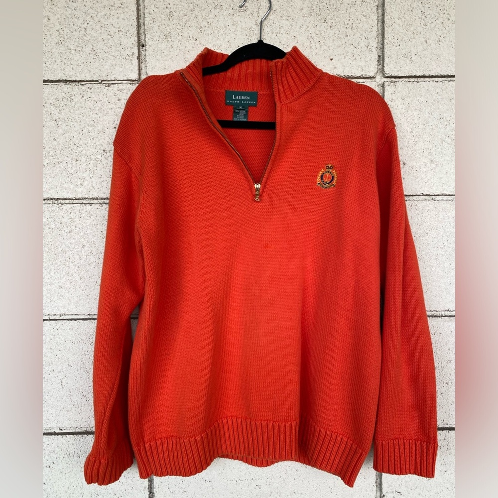 Ralph Lauren Cable Knit Quarter Zip